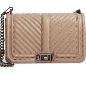 Rebecca Minkoff chevron love crossbody